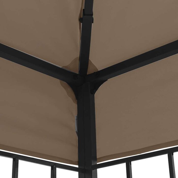 Κιόσκι με Φωτάκια LED Taupe 3 x 3 μ. - Image 6