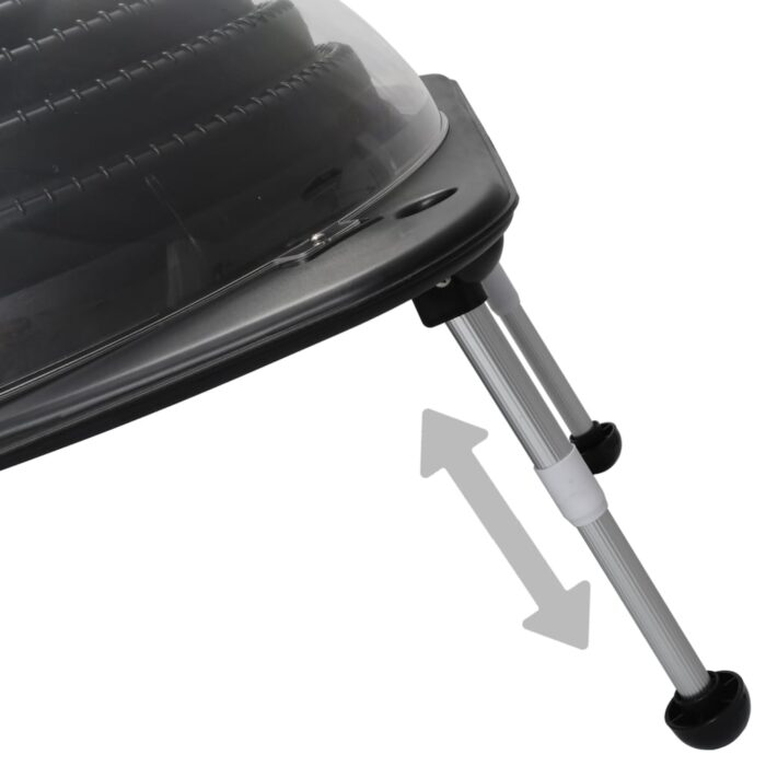 Θερμαντικά Πισίνας Ηλιακά 2 τεμ. 75 x 75 x 36εκ. HDPE/Αλουμίνιο - Image 4