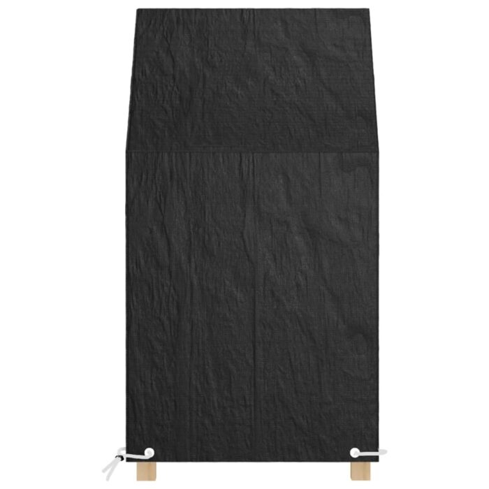 Καλύμματα Καρέκλας με 8 Κρίκους 2 τεμ. 65x65x80/120 εκ Πολυαιθ. - Image 2