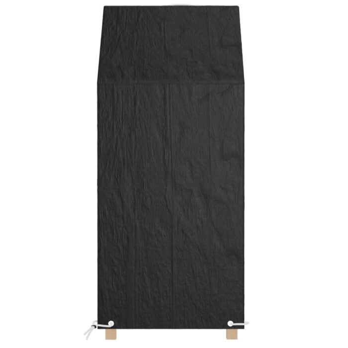 Καλύμματα Καρέκλας με 8 Κρίκους 2 τεμ 65x65x110/150 εκ Πολυαιθ. - Image 2