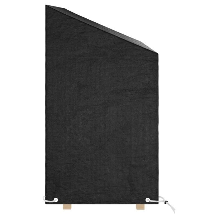 Καλύμματα Πάγκου με 8 Κρίκους 2 τεμ. 160x70x70/88 εκ. Πολυαιθ. - Image 3