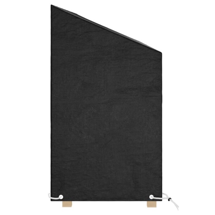 Καλύμματα Πάγκου με 8 Κρίκους 2 τεμ. 190x70x70/88 εκ. Πολυαιθ. - Image 3