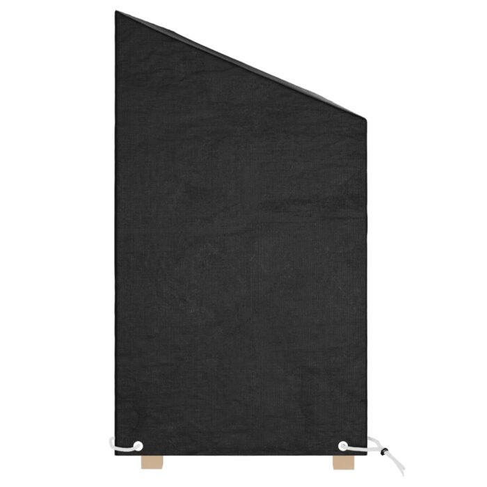 Καλύμματα Πάγκου με 12 Κρίκους 2 τεμ. 210x70x70/88 εκ. Πολυαιθ. - Image 3