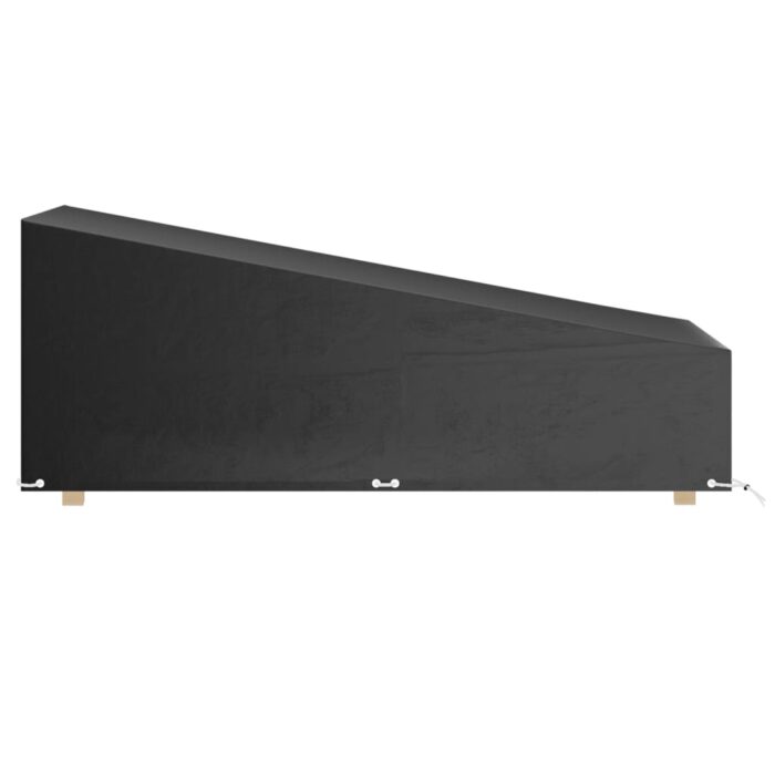 Κάλυμμα Ξαπλώστρας 2 τεμ με 12 Κρίκους 200x65x35/60 εκ Πολυαιθ. - Image 3