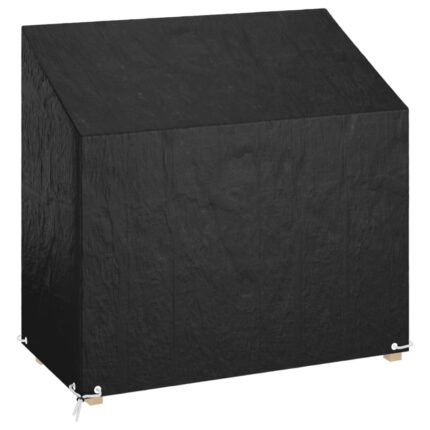 vidaXL Κάλυμμα Παγκακιού με 8 Κρίκους 130x70x70/88 εκ. Πολυαιθυλένιο