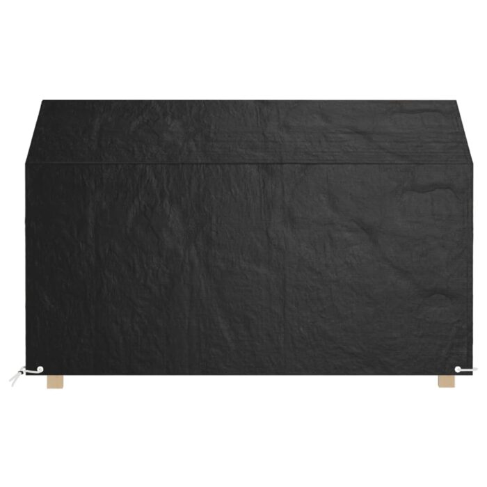 Κάλυμμα Παγκακιού με 8 Κρίκους 190x70x70/88 εκ. Πολυαιθυλένιο - Image 3