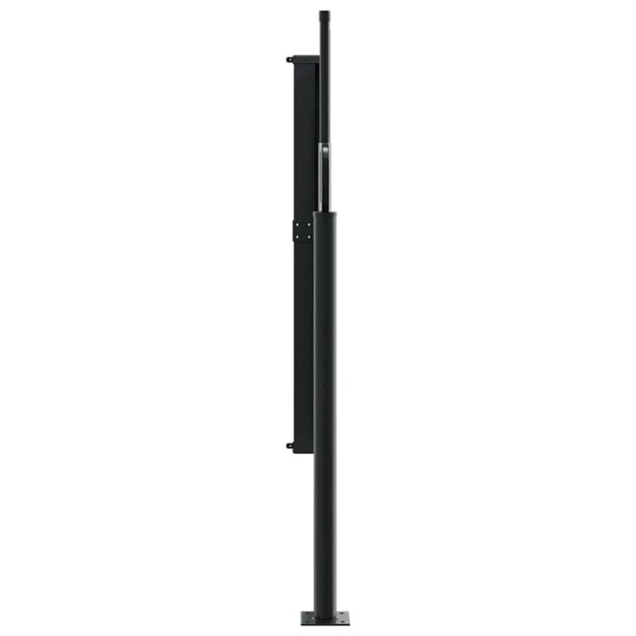 Σκίαστρο Πλαϊνό Συρόμενο Λευκό 120 x 500 εκ. - Image 4