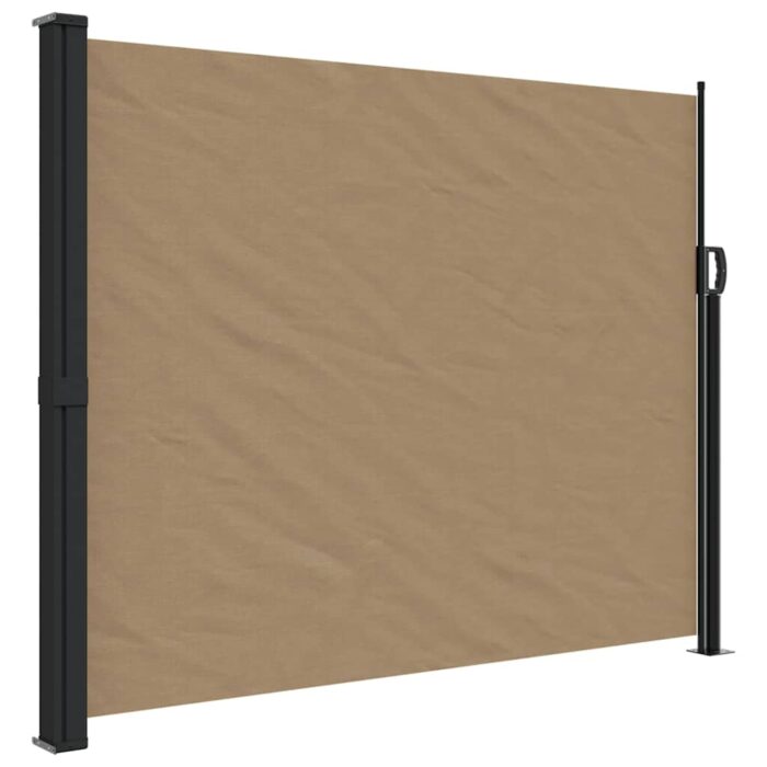 Σκίαστρο Πλαϊνό Συρόμενο Taupe 160 x 600 εκ. - Image 2