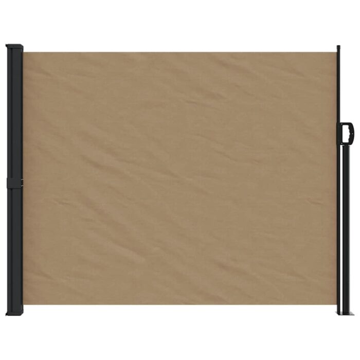 Σκίαστρο Πλαϊνό Συρόμενο Taupe 160 x 600 εκ. - Image 3