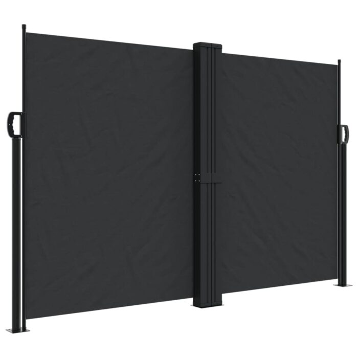 Σκίαστρο Πλαϊνό Συρόμενο Μαύρο 160 x 1200 εκ. - Image 2
