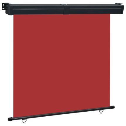 vidaXL Σκίαστρο Βεράντας Πλαϊνό Κόκκινο 175 x 250 εκ.