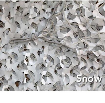 Camosystems Snow Δίχτυ Παραλλαγής με Αρτάνι Ασπρο/Γκρι 3x6m