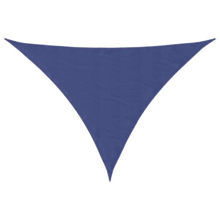 Πανί Σκίασης Τρίγωνο Μπλε 5 x 7 x 7 μ. από Ύφασμα Oxford - Image 2