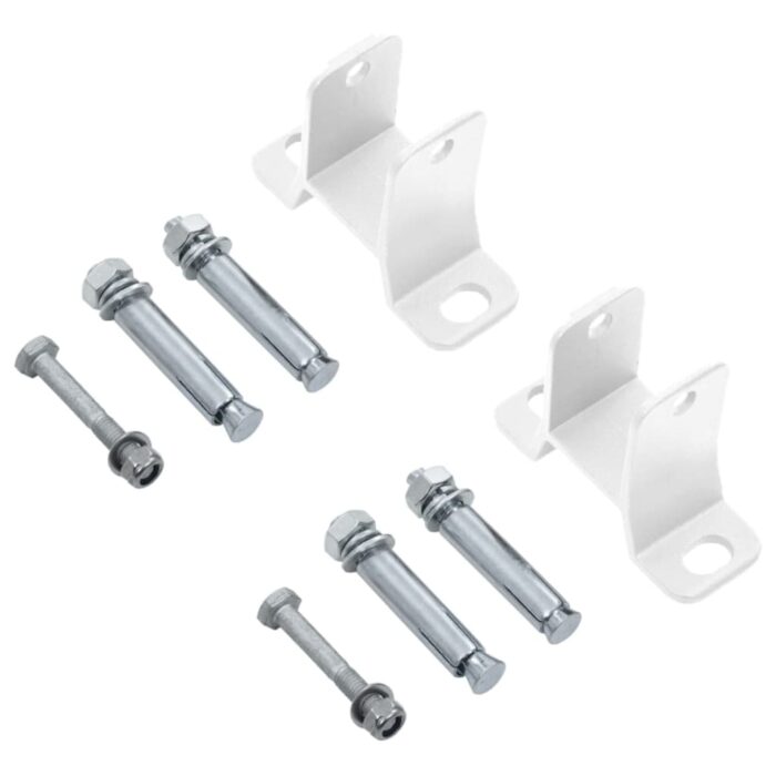 Τέντα Συρόμενη Χειροκίνητη με LED Μπλε / Λευκό 400 x 350 εκ. - Image 6
