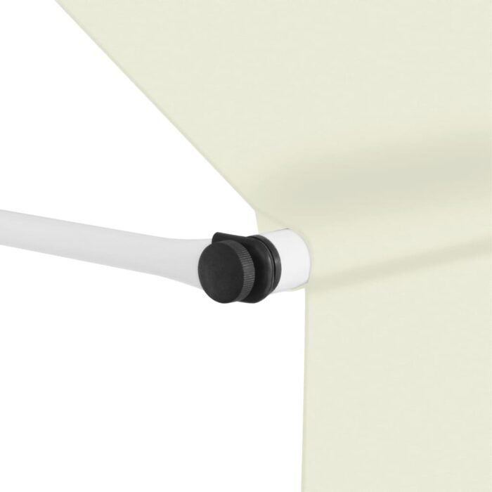 Τέντα Συρόμενη Χειροκίνητη Κρεμ 400 εκ. - Image 2