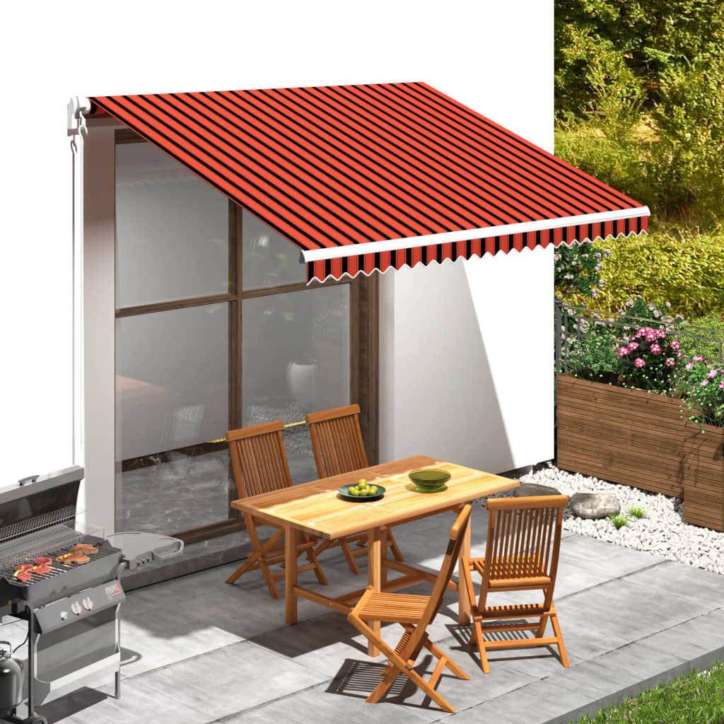 vidaXL Τεντόπανο Πορτοκαλί / Καφέ 350 x 250 εκ. από Καραβόπανο vidaXL Τεντόπανο Πορτοκαλί / Καφέ 350 x 250 εκ. από Καραβόπανο