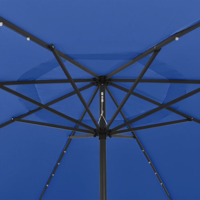 Ομπρέλα Κήπου με LED Μπλε Αζούρ 400 εκ. - Image 4