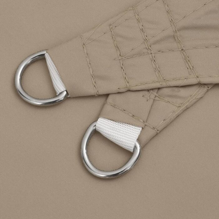 Πανί Σκίασης Ορθογώνιο Taupe 3,5 x 5 μ. από Ύφασμα Oxford - Image 6