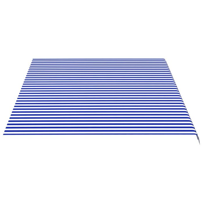 Τεντόπανο Ανταλλακτικό Μπλε / Λευκό 5 x 3,5 μ. - Image 4