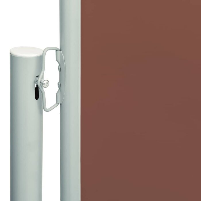 Σκίαστρο Βεράντας Πλαϊνό Συρόμενο Καφέ 180 x 600 εκ. - Image 3