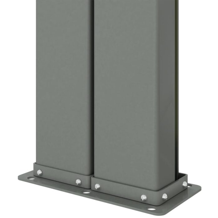 Σκίαστρο Πλαϊνό Συρόμενο Κόκκινο 220 x 1000 εκ. - Image 6