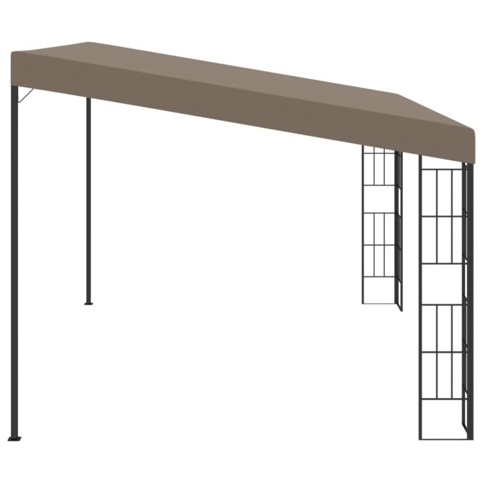 Κιόσκι Επιτοίχιο Taupe 4 x 3 μ. Υφασμάτινο - Image 3
