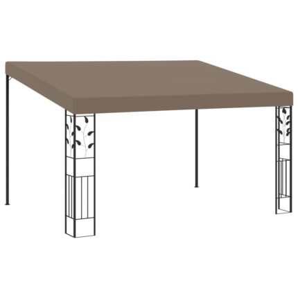 vidaXL Κιόσκι Επιτοίχιο Taupe 4 x 3 x 2