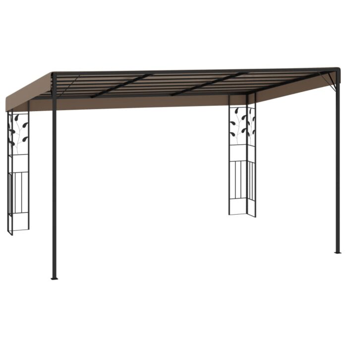 Κιόσκι Επιτοίχιο Taupe 4 x 3 x 2,5 μ. - Image 4