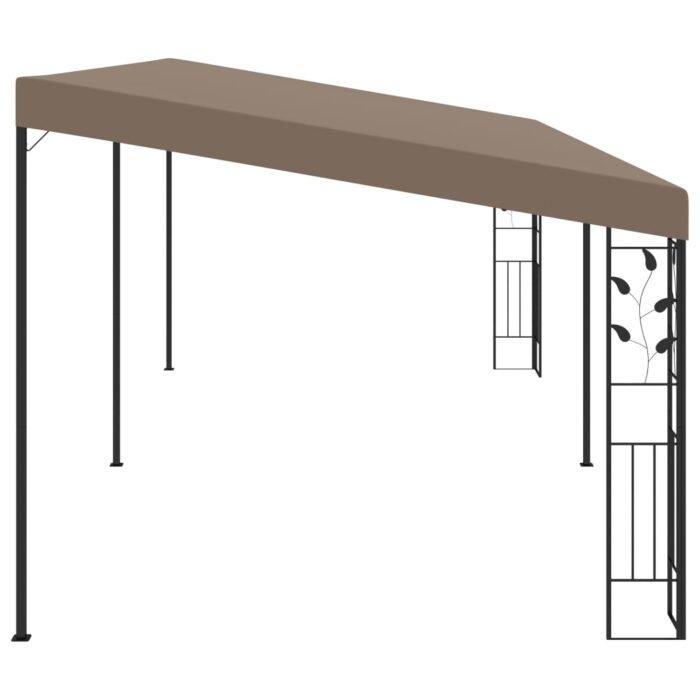Κιόσκι Επιτοίχιο Taupe 6 x 3 x 2,5 μ. - Image 3