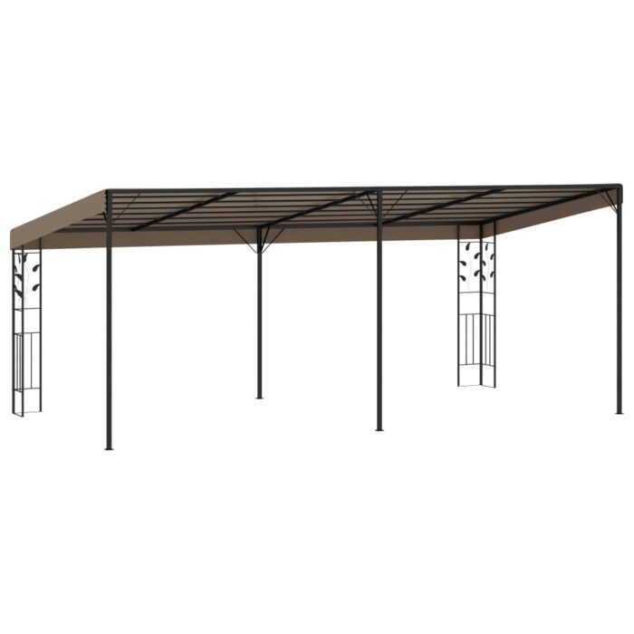 Κιόσκι Επιτοίχιο Taupe 6 x 3 x 2,5 μ. - Image 4