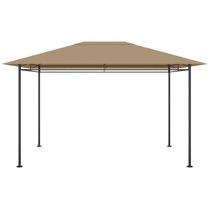 Κιόσκι Taupe 384x281x270 εκ. 180 γρ./μ² - Image 2