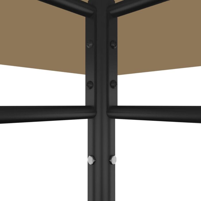 Κιόσκι Taupe 384x281x270 εκ. 180 γρ./μ² - Image 4