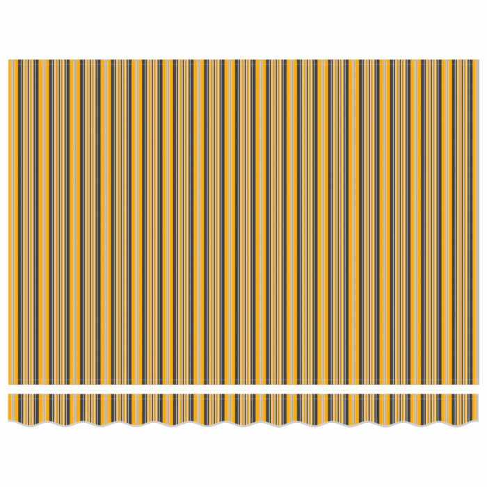 Αυτόματη Ανασυρόμενη Τέντα Ριγέ 300x250 cm - Image 6