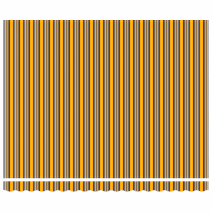 Χειροκίνητη Ανασυρόμενη Τέντα με LED Πολύχρωμη Ρίγα 400x300 εκ. - Image 6