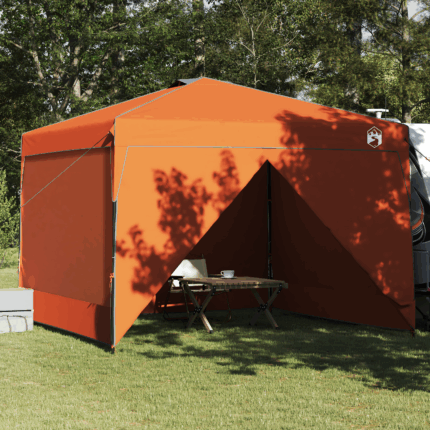 vidaXL Σκηνή Σκίασης Πορτοκαλί 300 x 300 x 227 / 236 / 245 εκ