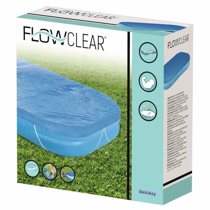 Bestway Κάλυμμα Πισίνας Flowclear 262 x 175 x 51  εκ. - Image 5