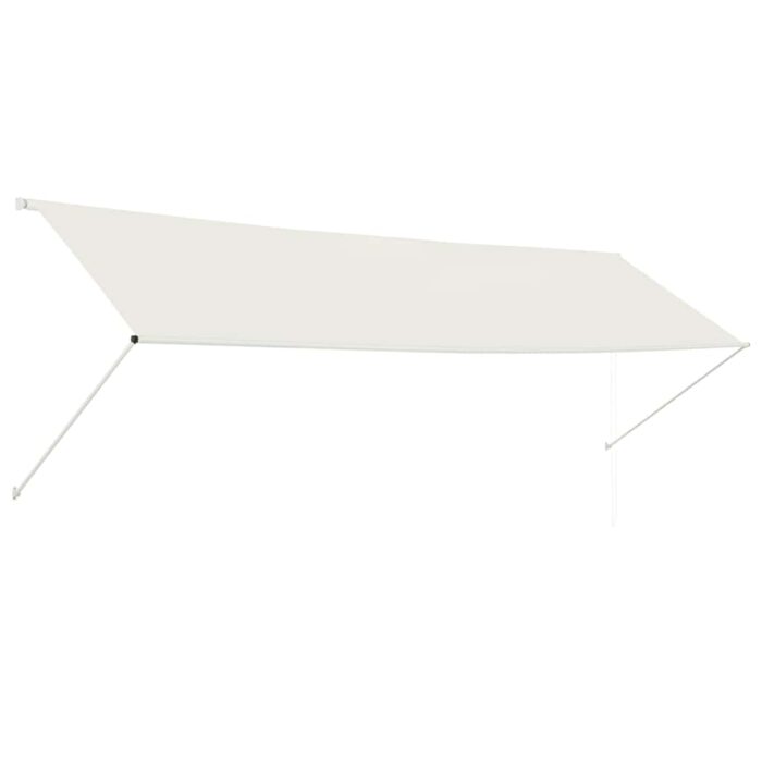 Τέντα Συρόμενη Κρεμ 400 x 150 εκ. - Image 2