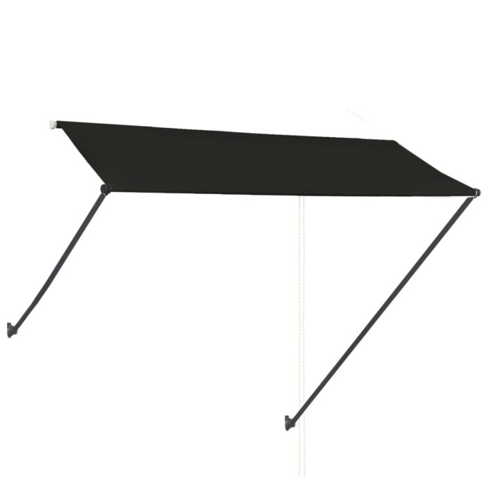 Τέντα Συρόμενη με LED Ανθρακί 300 x 150 εκ. - Image 4