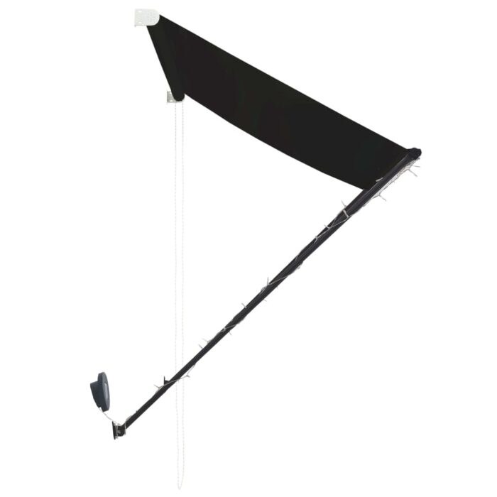 Τέντα Συρόμενη με LED Ανθρακί 300 x 150 εκ. - Image 6