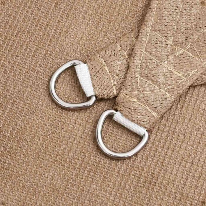 Πανί Σκίασης Taupe 3,6 x 3,6 x 3,6 μ. από HDPE 160 γρ./μ² - Image 5