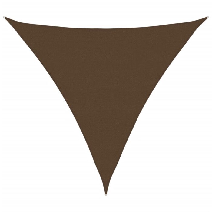 Πανί Σκίασης Καφέ 6 x 6 x 6 μ. από HDPE 160 γρ./μ² - Image 2