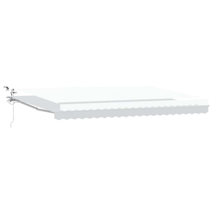 Αυτόματο Ανακλινόμενο Σαβάνωμα με LED Λευκό 500 x 350 εκ - Image 2