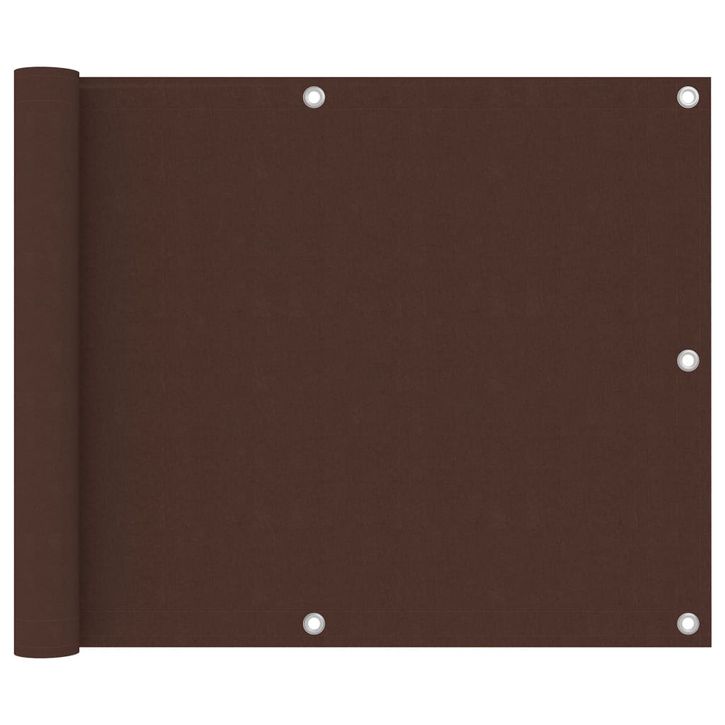 vidaXL Διαχωριστικό Βεράντας Καφέ 75 x 400 εκ. Ύφασμα Oxford vidaXL Διαχωριστικό Βεράντας Καφέ 75 x 400 εκ. Ύφασμα Oxford