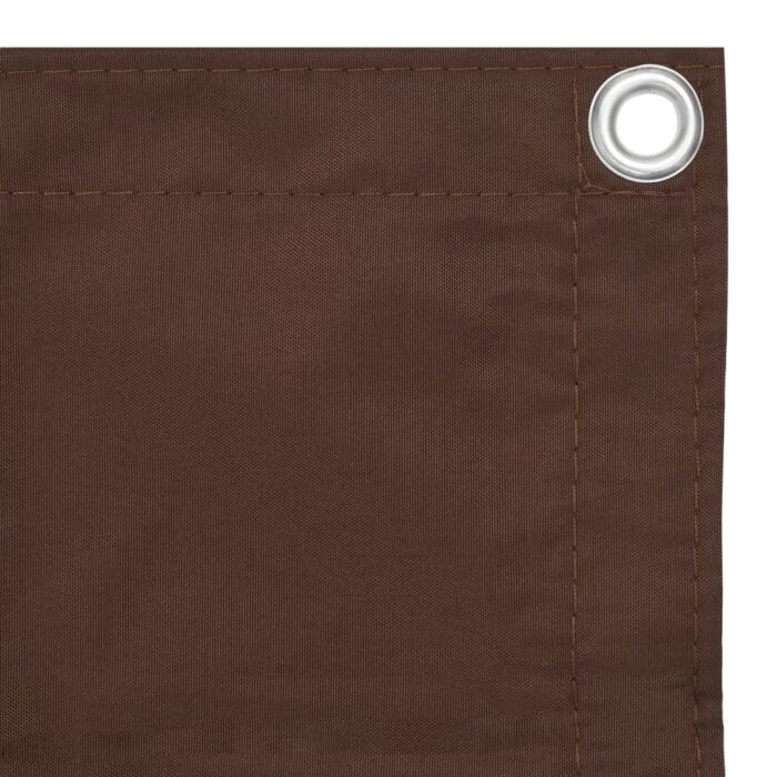 Διαχωριστικό Βεράντας Καφέ 75 x 400 εκ. Ύφασμα Oxford - Image 3