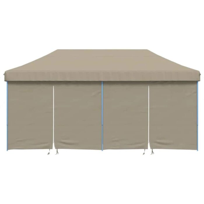 Σκηνή πάρτι pop-up Taupe 580 x 292 x 315 εκ. Ύφασμα Όξφορντ - Image 4