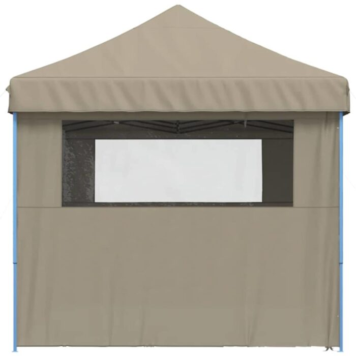 Σκηνή πάρτι pop-up Taupe 580 x 292 x 315 εκ. Ύφασμα Όξφορντ - Image 5