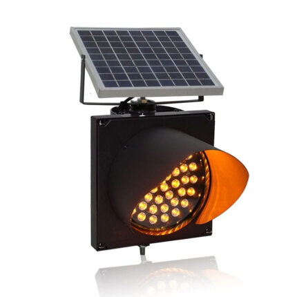 Ηλιακό παλλόμενο φανάρι σήμανσης TRL200Y-PV-LED
