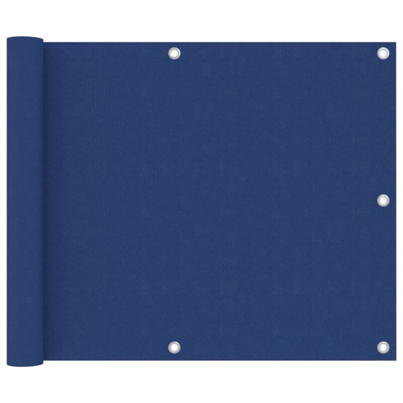 vidaXL Διαχωριστικό Βεράντας Μπλε 75 x 300 εκ. Ύφασμα Oxford