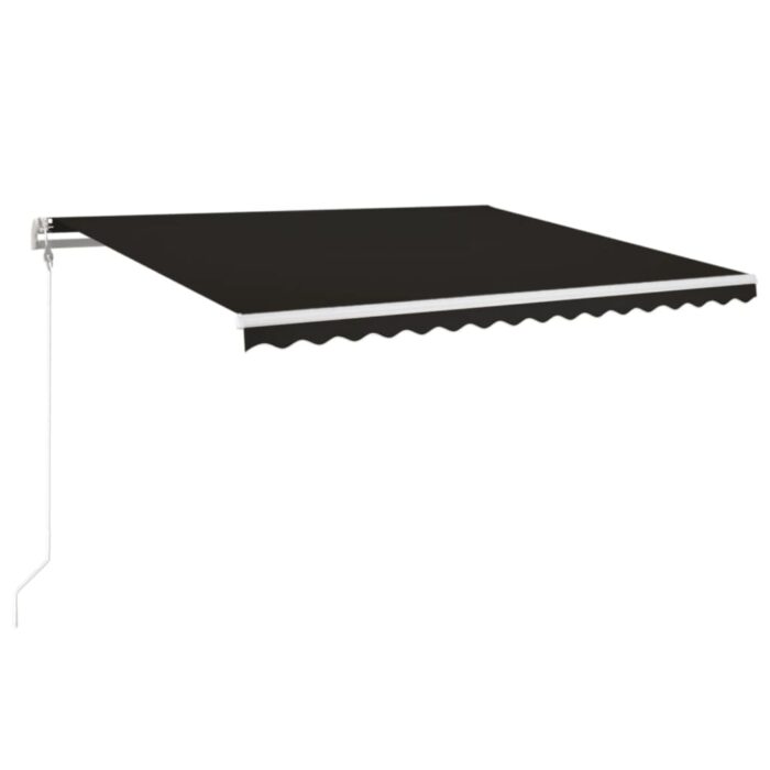 Τέντα Συρόμενη Αυτόματη Ανθρακί 450 x 350 εκ. - Image 2