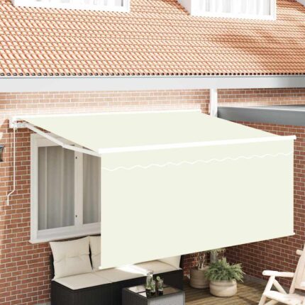 vidaXL Σκηνίτσα Αναδιπλούμενη Κρεμ 300 x 200 cm ύφασμα